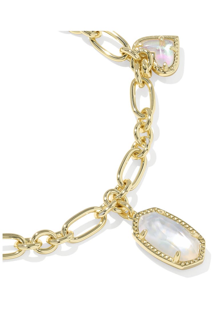 Icon Charm Bracelet, Alternate, color, GOLD NEUTRAL MIX