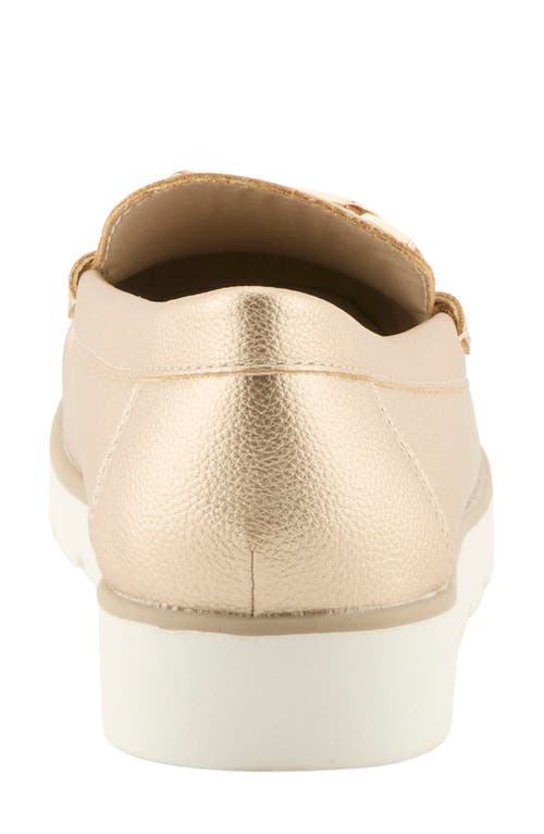 Patrizia By Spring Step Azael Moc Toe Flat In Neutral
