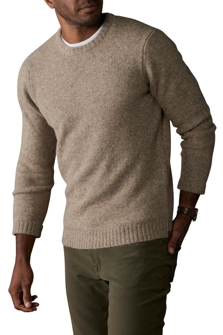 Homebound Crewneck Sweater, Alternate, color, TOASTED CHESTNUT