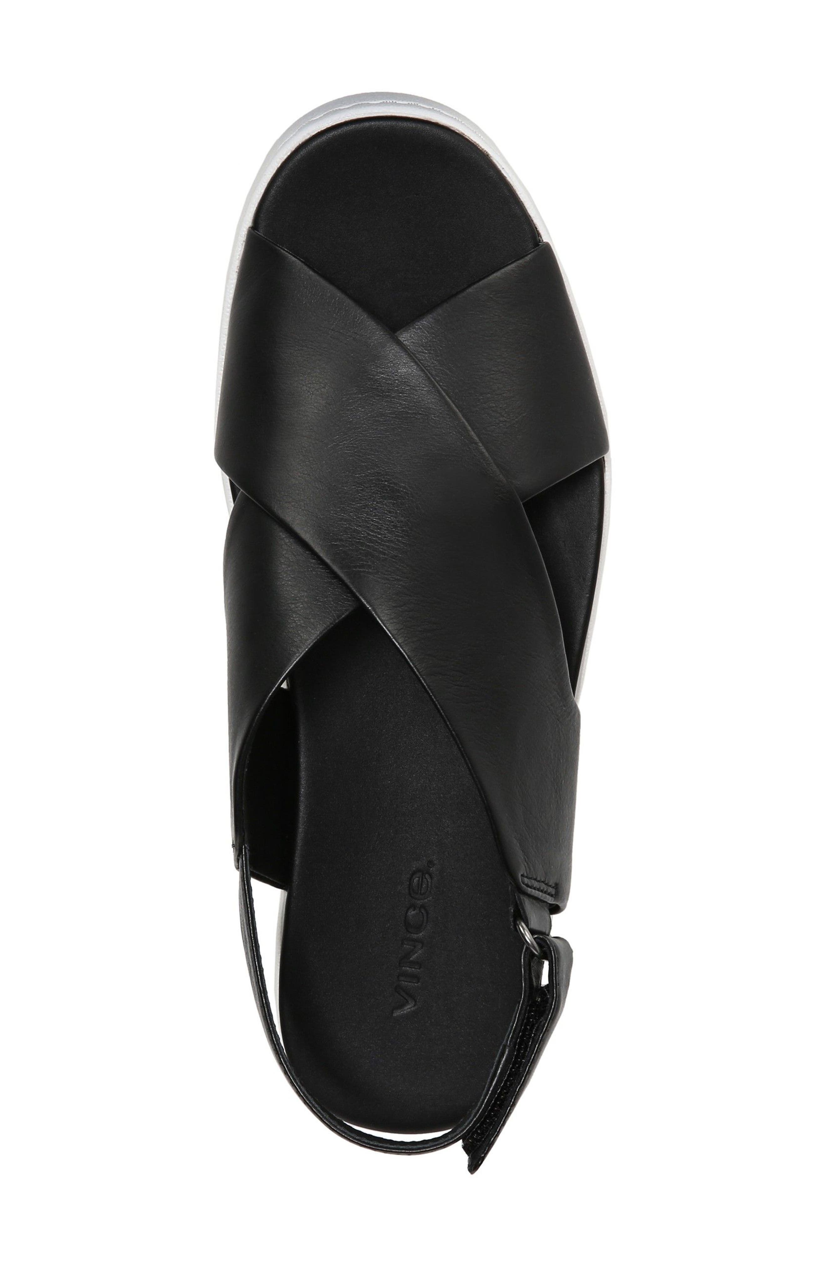 Vince Weslan Cross Strap Slingback Sandal, Alternate, color, 