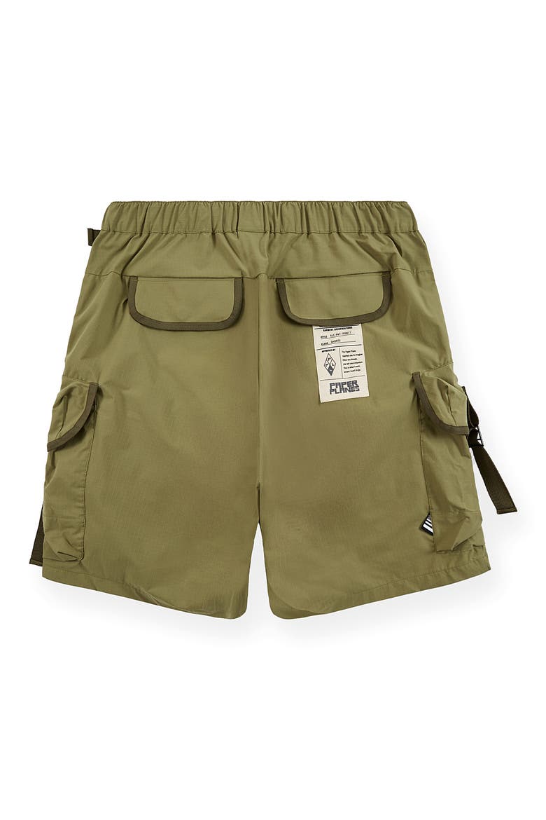 Alice Packable Ripstop Cargo Shorts, Alternate, color, GREEN MOSS