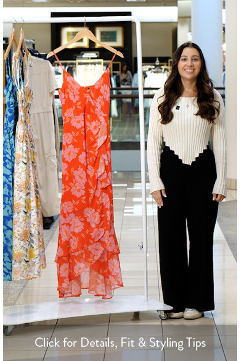 Escape to Paradise Ruffle High-Low Maxi Dress (Nordstrom Exclusive) video