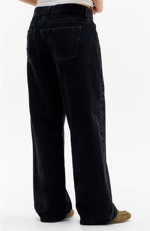 Bdg Urban Outfitters Kayla Wide Leg Jeans In Black