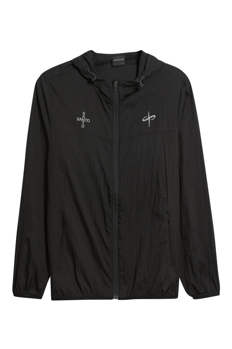 Run Jacket, Alternate, color, BLACK