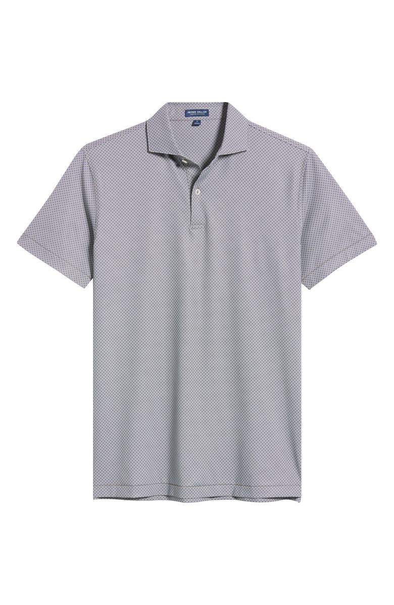 Peter Millar Crown Crafted Seville Performance Jersey Polo, Alternate, color, White