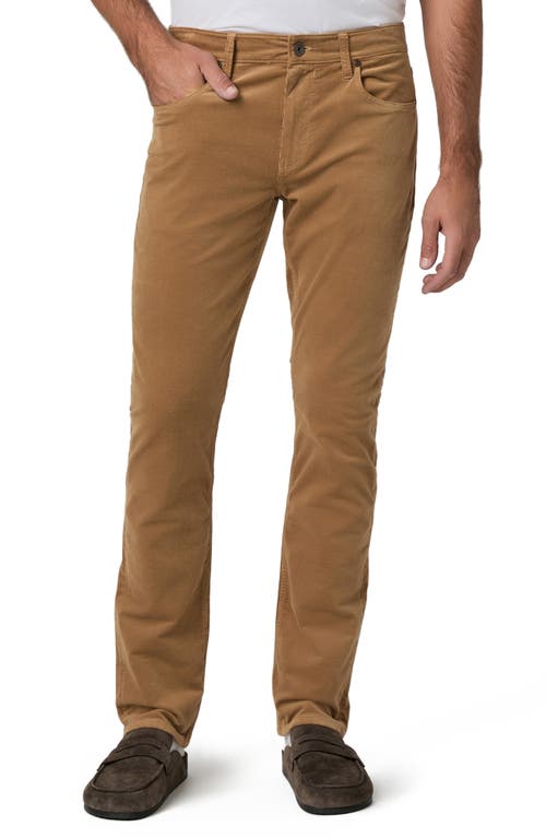 Paige Federal Transcend Slim Straight Leg Jeans In Brown