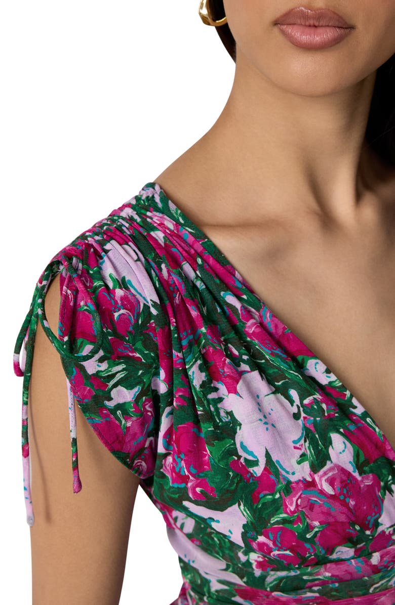 Diane von Furstenberg Ella Reversible Midi Dress, Alternate, color, Provence Gossip Pink