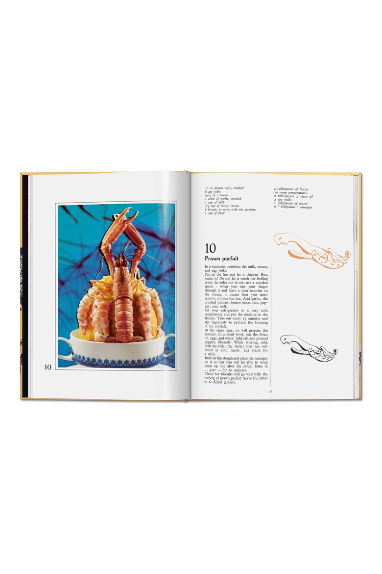 Dali Les diners de Gala Book, Alternate, color, Yellow
