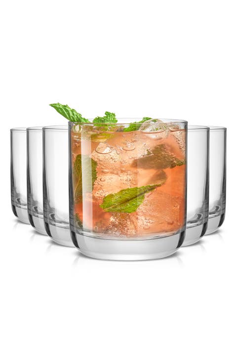 Faye Set of 6 Double Old Fashioned Glasses