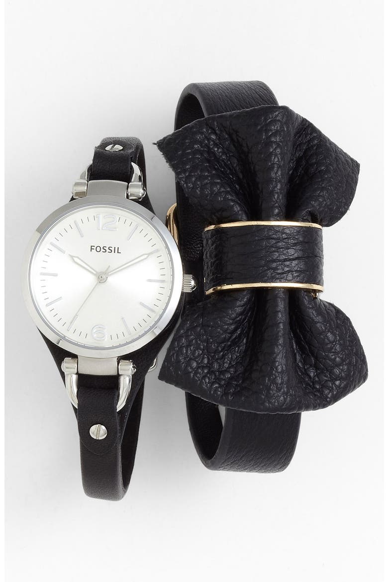 Bow Bracelet, Alternate, color, BLACK/ GOLD