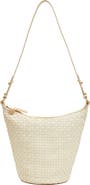 Clare V. Petite Jeanne Woven Shoulder Bag