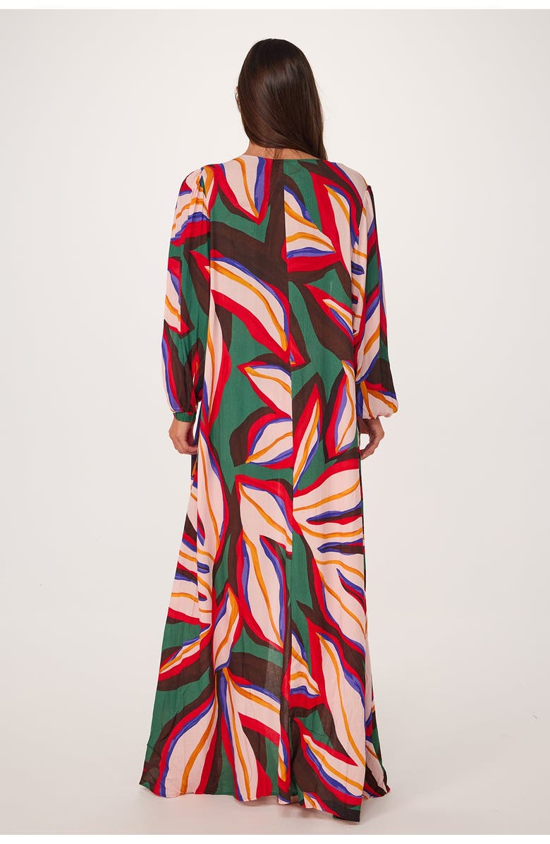 Villa Fresca Serena Cover-up Dress, Alternate, color, Fronda