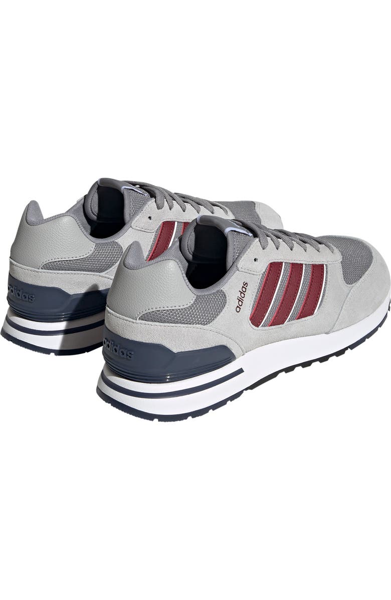 adidas Run 80s Sneaker, Alternate, color, Grey/ Red/ Shadow Navy