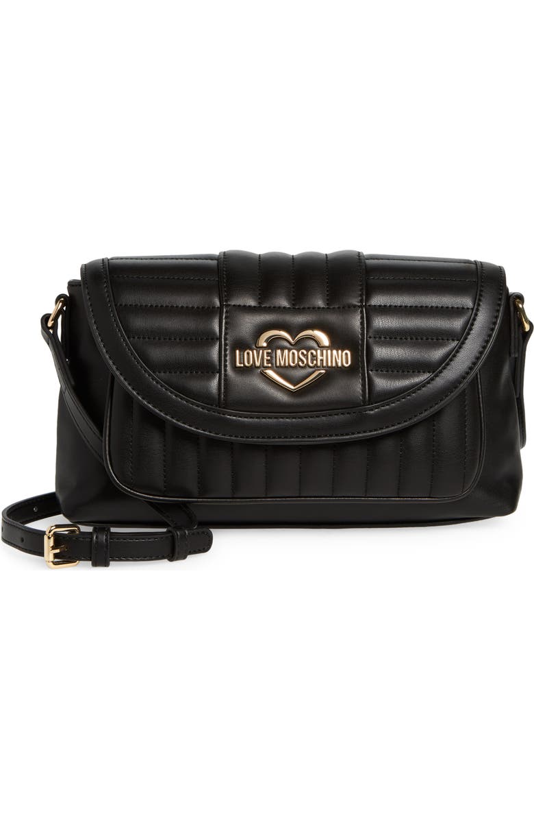 Love Moschino Borsa Quilted Shoulder Bag, Main, color,