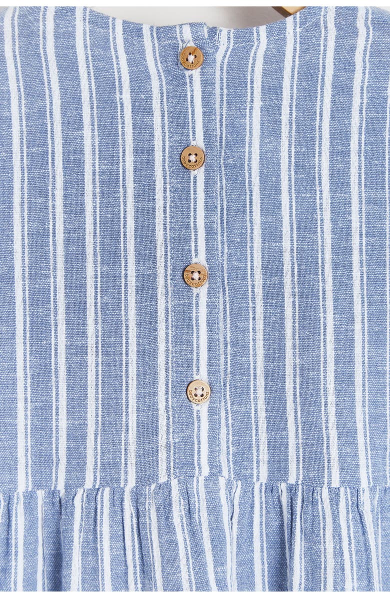 Babycottons Premium Cotton Rani Dress for Toddler, Alternate, color, Blue