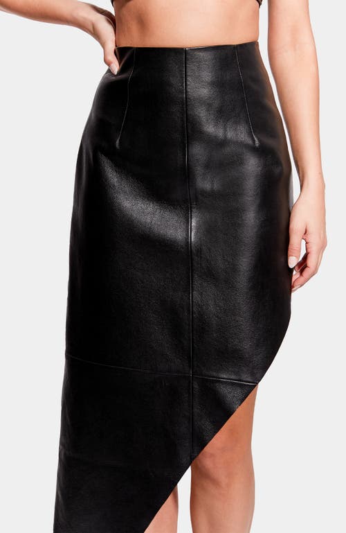 As By Df Fallon Recycled Leather Skirt