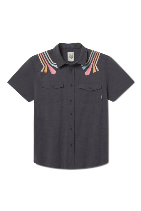 Retro Rays - Dissident Western Front Snap Button Up