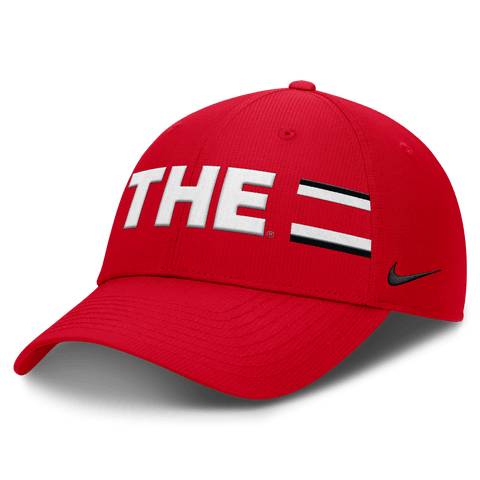 Men's Nike Scarlet Ohio State Buckeyes THE Club Dri-FIT Adjustable Hat