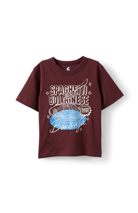 Kid's Jonny Short Sleeve Graphic Print Tee