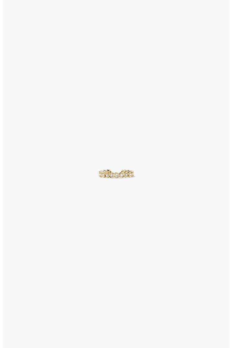 Diamond Ear Cuff, Alternate, color, Yellow Gold