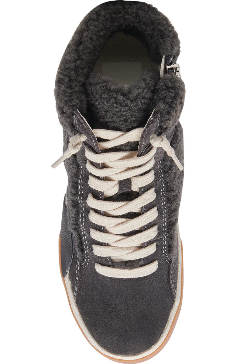 Dolce Vita Zilvia Faux Shearling High Top Sneaker, Alternate, color,