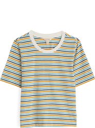 Seasalt Cornwall Copseland Stripe Organic Cotton T-Shirt