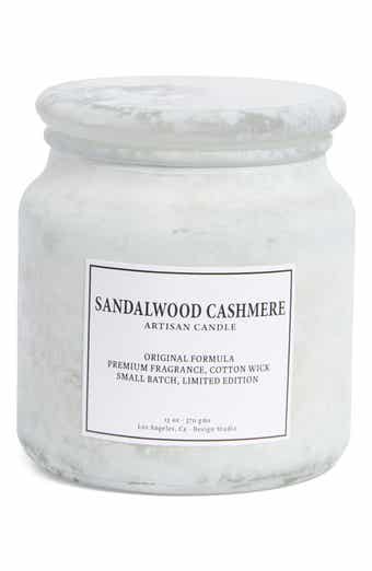 PORTOFINO CANDLES Sandblasted Apothecary Jar Candle