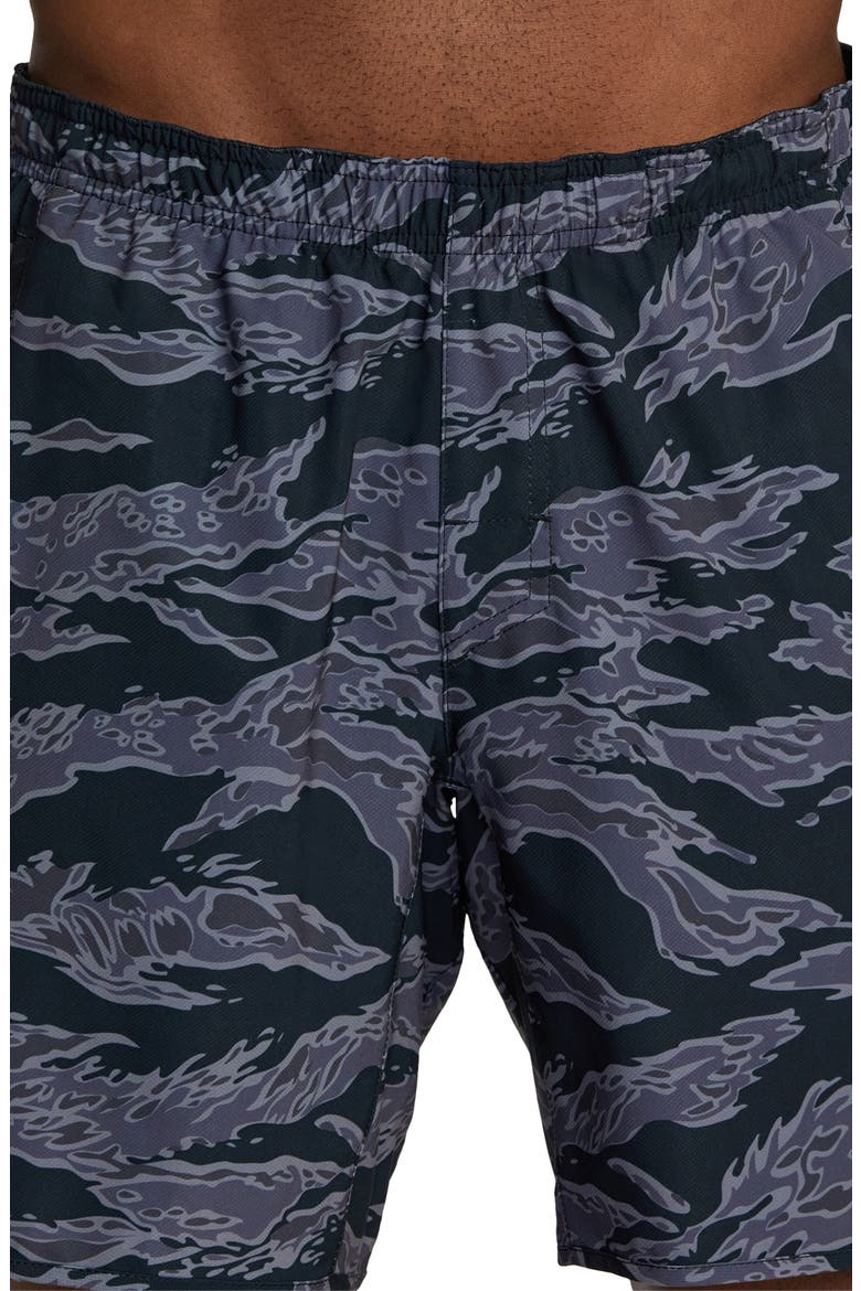 Yogger Stretch Shorts, Alternate, color, BLACK TIGER CAMO