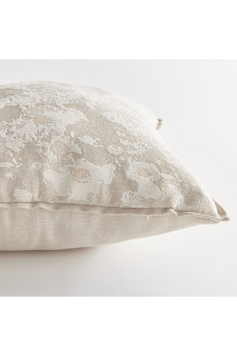 Sofia Square Indoor or Outdoor Throw Pillow, 24" x 24", Alternate, color, Gray