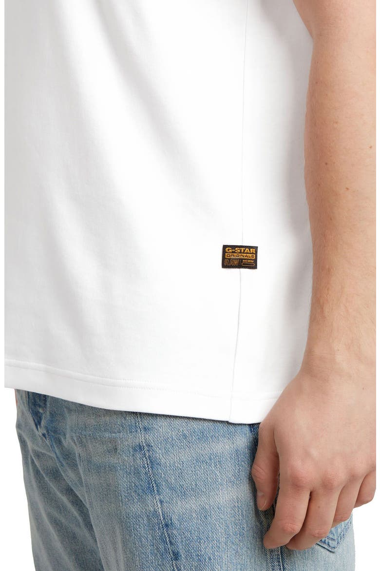 Trims Back Organic Cotton Graphic T-Shirt, Alternate, color, WHITE