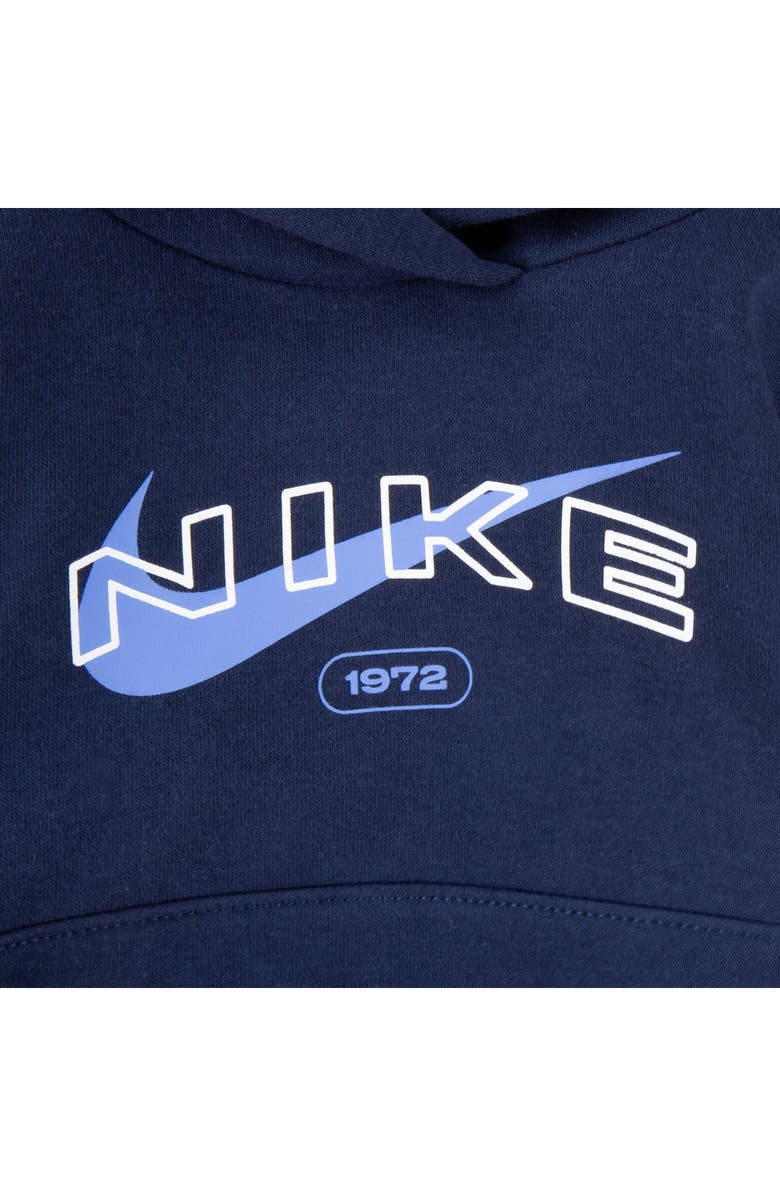 Nike Club Fleece Hoodie & Joggers, Alternate, color, Midnight Navy