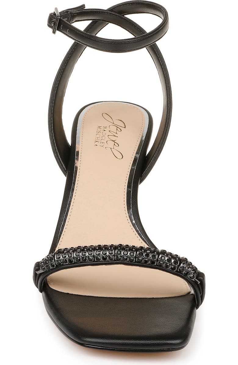Jewel Badgley Mischka Charisma Kitten Heel Ankle Strap Sandal, Alternate, color,