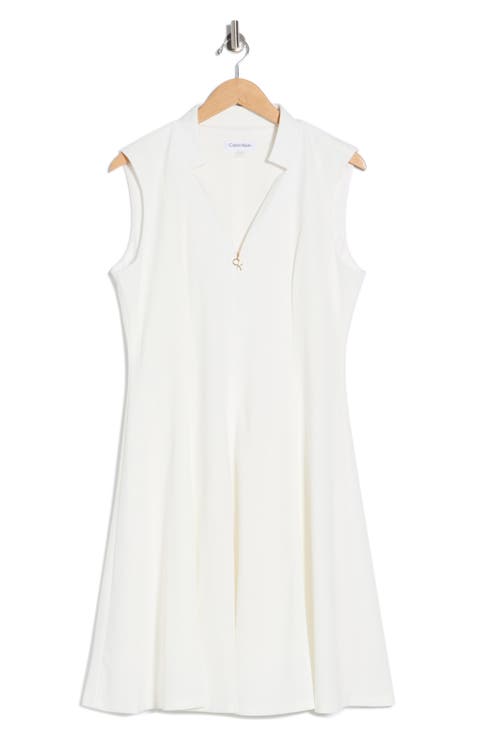 Sleeveless A-Line Dress