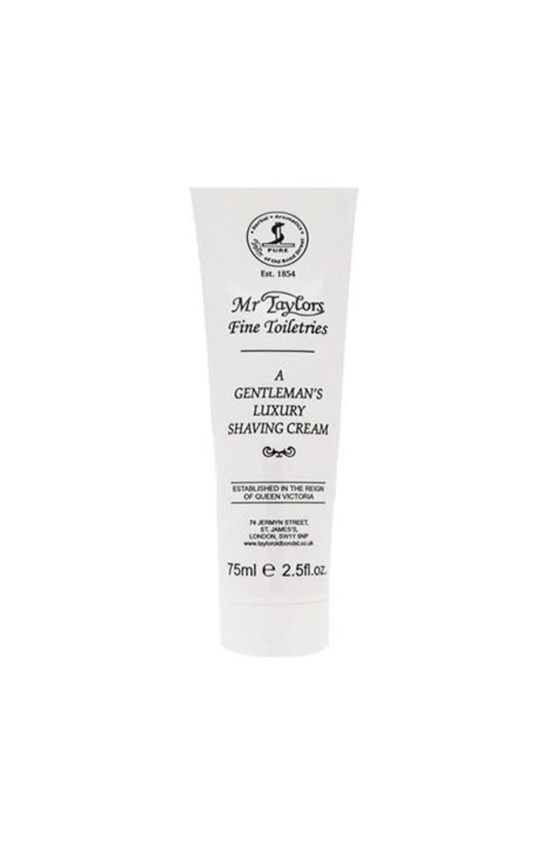 Taylor of Old Bond Street Mr Taylor Shaving Cream Tube, Main, color, White