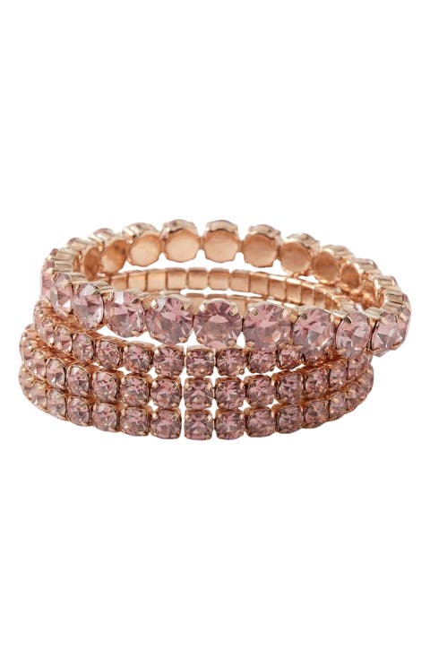 Maxi Crystal Stretch Bracelet