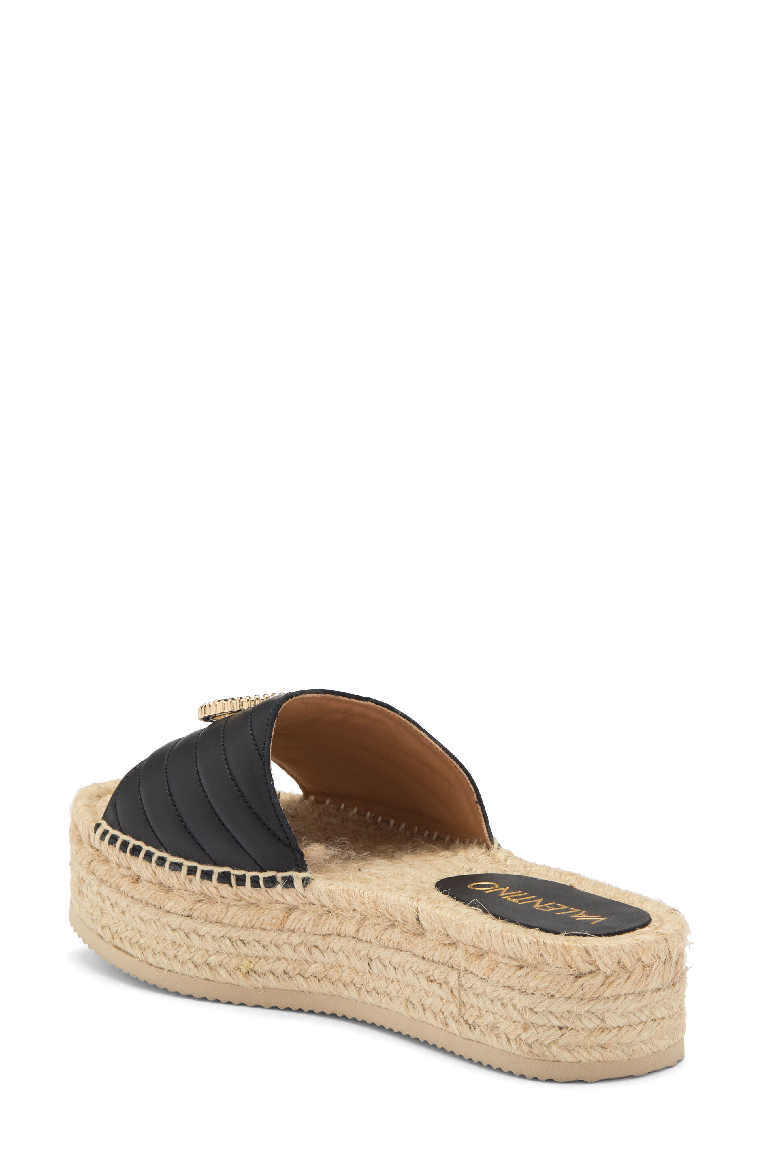 VALENTINO BY MARIO VALENTINO Clabee Platform Slide Sandal, Alternate, color, 