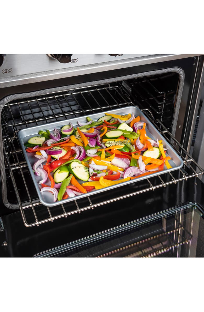 Viking Large Aluminized Nonstick Baking Sheet, Alternate, color, Steel