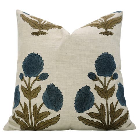 Badshah Bohemian Block Design Pillow Cover