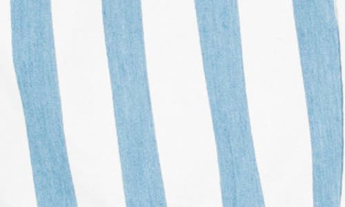 Miki Miette Kids' Logan Stripe Chambray Pull-on Shorts