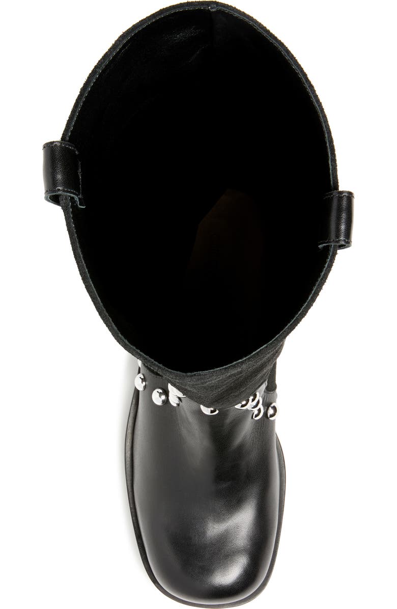 Cinq à Sept Shira Stud Knee High Boot, Alternate, color, Black