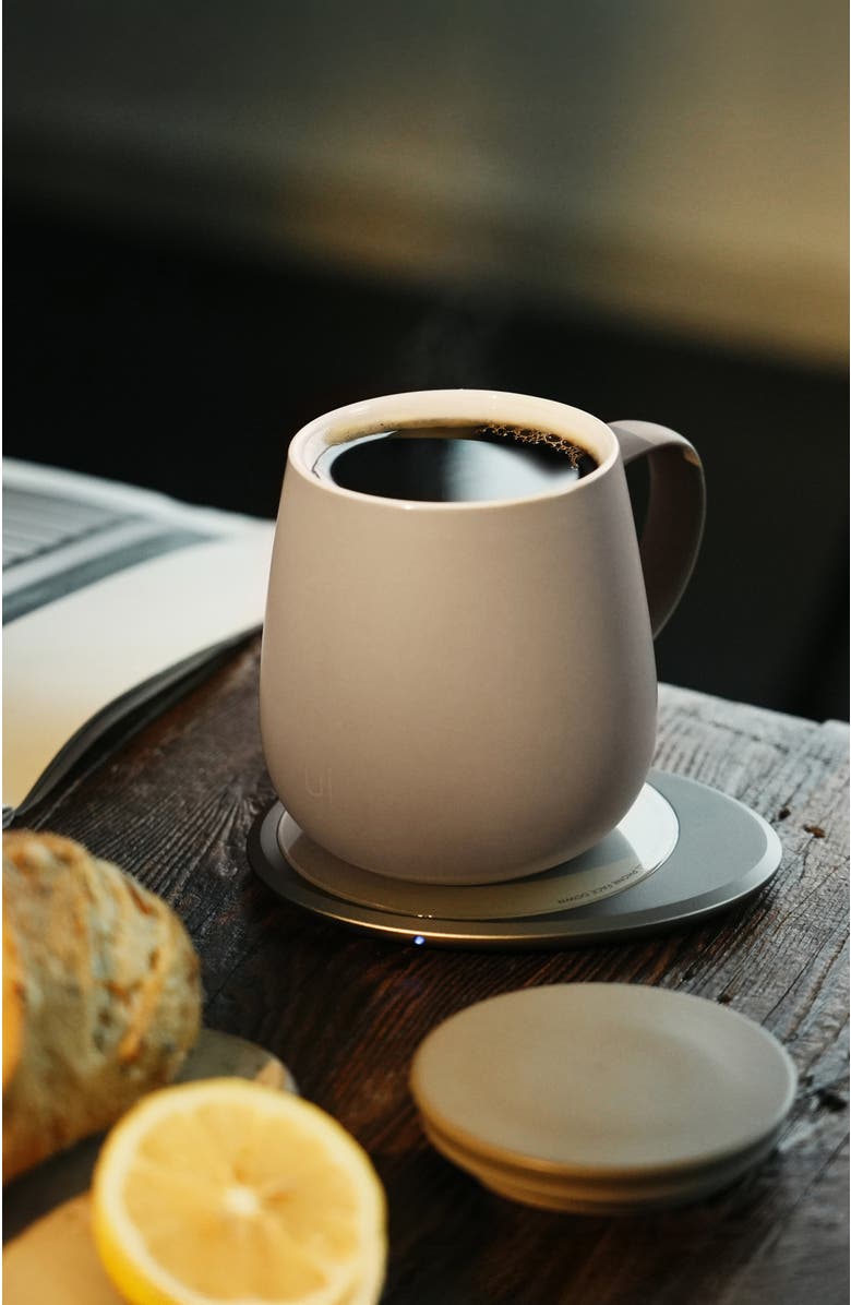 OHOM INC Ui 3 Self-heating Mug Set, Alternate, color, Soft Gray