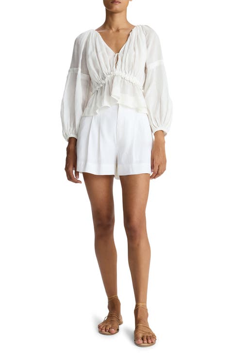 Mateo Linen & Cotton Shorts