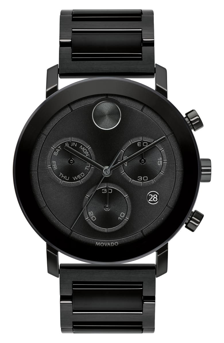 Movado Bold Evolution Chronograph Bracelet Watch, 42mm, Main, color,