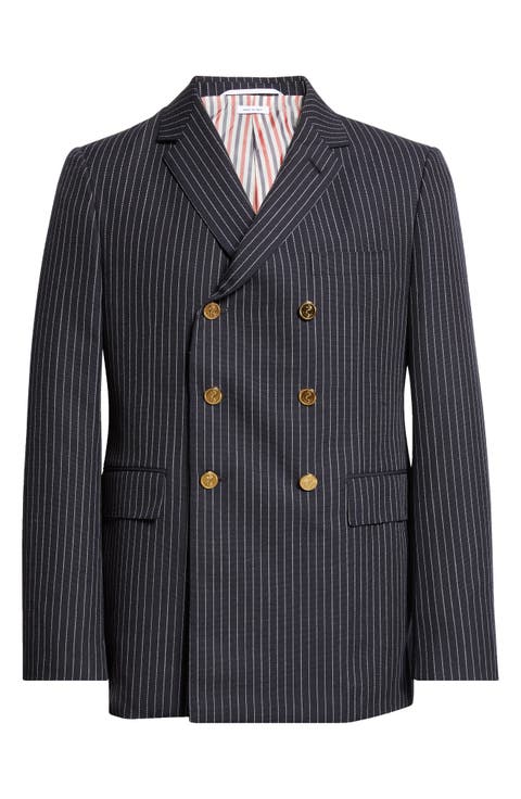 Tシャツ・カットソー THOM BROWNE Midnight blue wool shirt (MJO055A06146 420) 19422064_43280576_1000.jpg