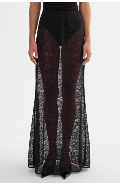 Ren | Lace Maxi Skirt