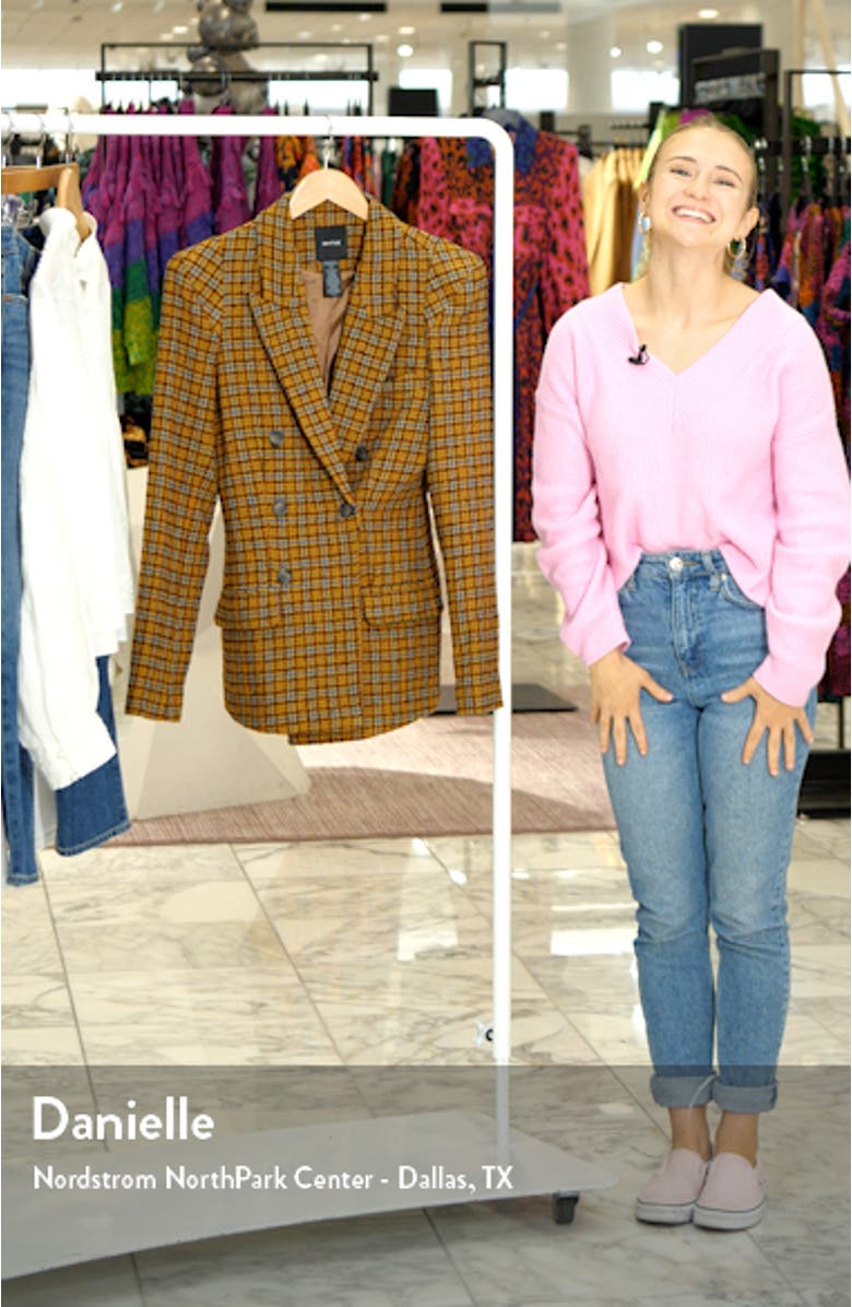 Pagoda Faux Double Breasted Blazer, sales video thumbnail