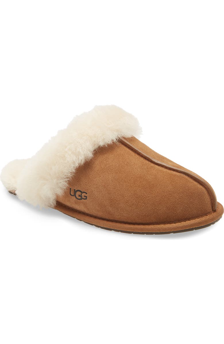UGG<sup>®</sup> Scuffette II Slipper, Main, color, Chestnut Suede