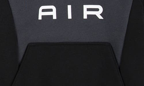 Nike Kids' Air Fleece Pullover Hoodie & Joggers Set In Black