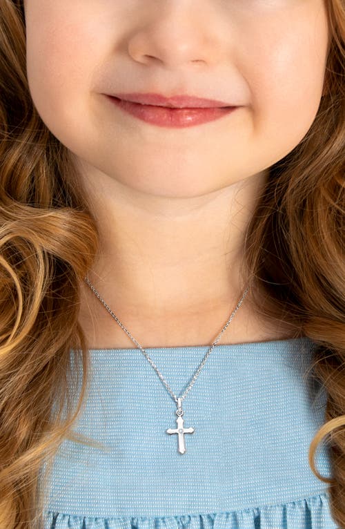 Tiny Blessings Sterling Silver A Child's Faith 12-14" Necklace In Silver