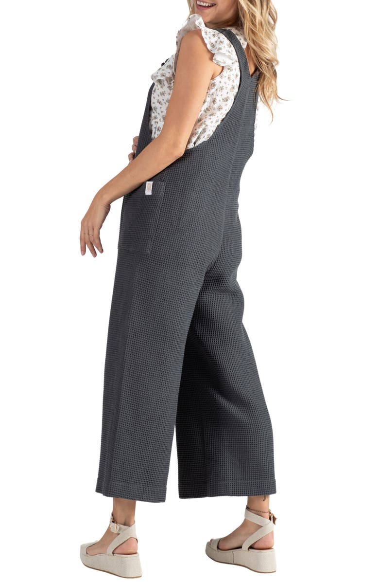 Cache Coeur Maya Organic Cotton Gauze Maternity/Nursing Jumpsuit, Alternate, color,
